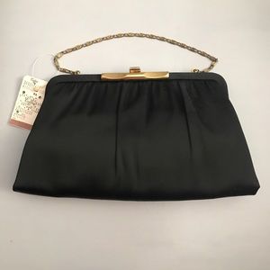 VTG Harry Levine hL Black Evening Bag